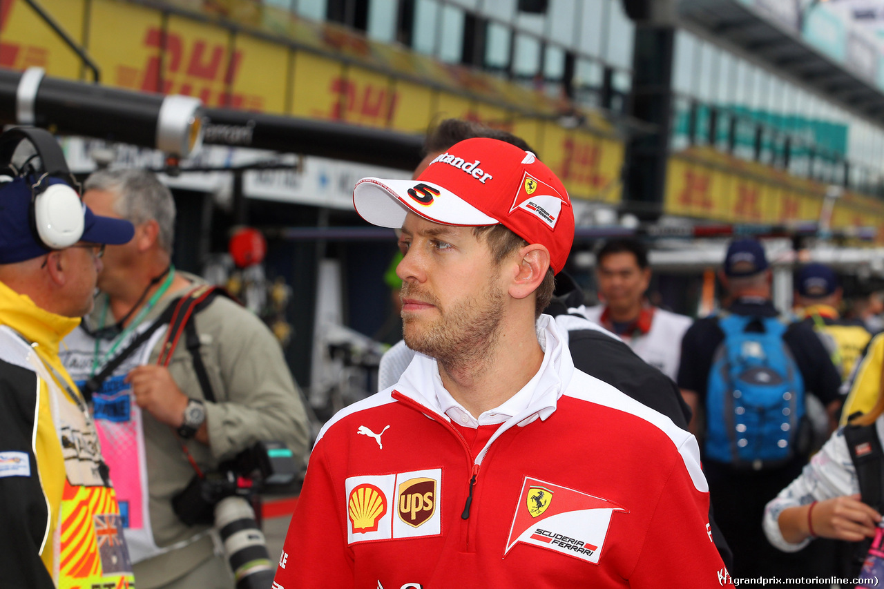 GP AUSTRALIA, 19.03.2016 - Qualifiche, Sebastian Vettel (GER) Ferrari SF16-H