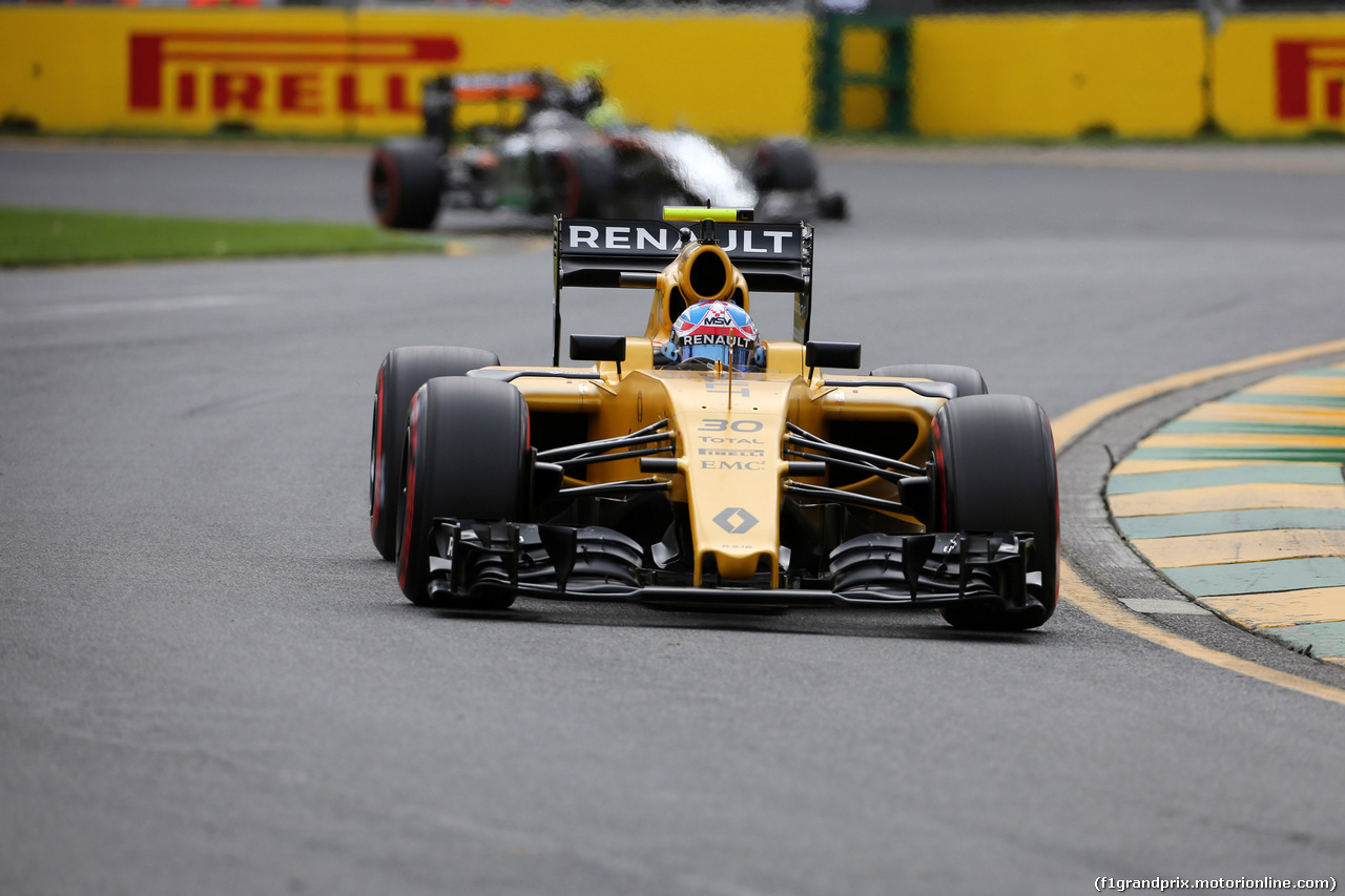 GP AUSTRALIA, 19.03.2016 - Qualifiche, Jolyon Palmer (GBR) Renault Sport F1 Team RS16