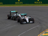 GP AUSTRALIA, 19.03.2016 - Qualifiche, Lewis Hamilton (GBR) Mercedes AMG F1 W07 Hybrid davanti a Nico Rosberg (GER) Mercedes AMG F1 W07 Hybrid