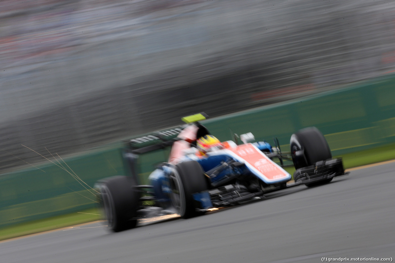 GP AUSTRALIA, 18.03.2016 - Prove Libere 1, Rio Haryanto (IND) Manor Racing MRT05