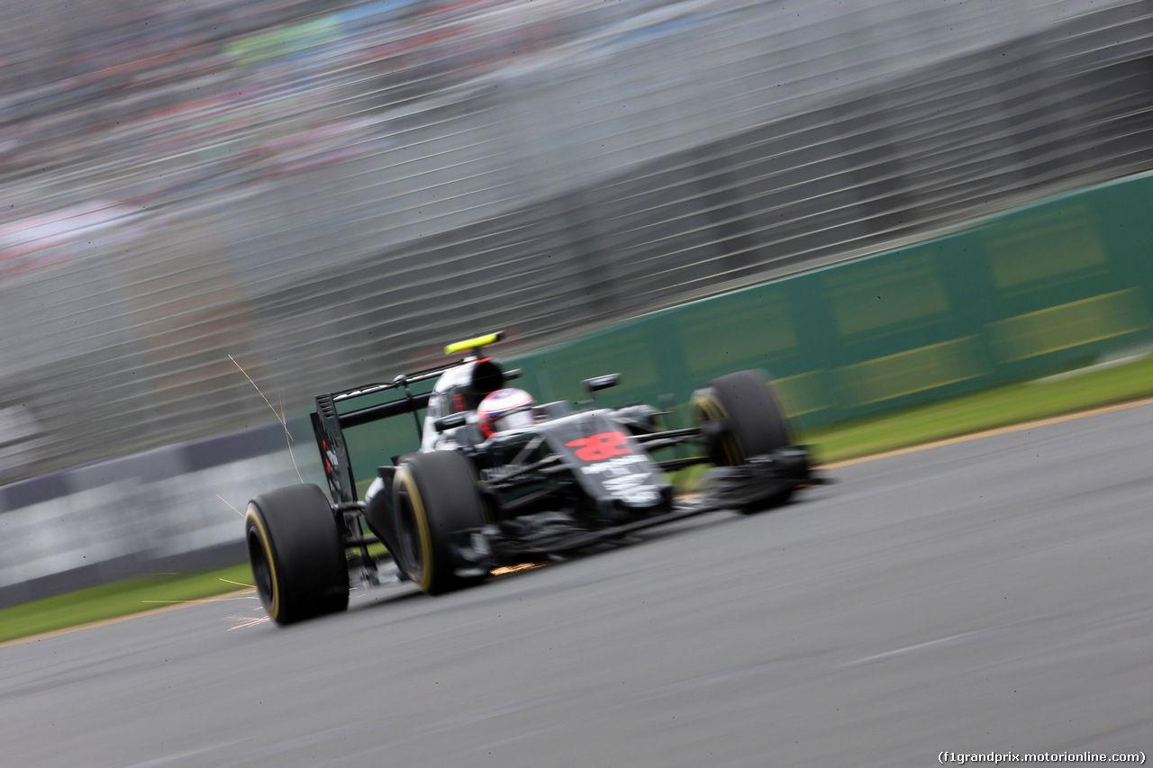 GP AUSTRALIA, 18.03.2016 - Prove Libere 1, Jenson Button (GBR)  McLaren Honda MP4-31