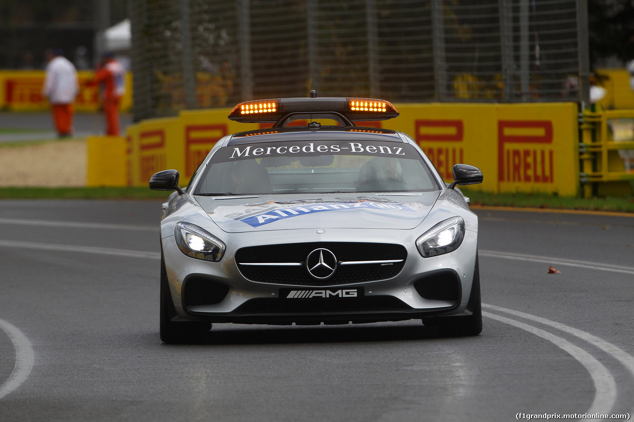 GP AUSTRALIA, 18.03.2016 - Prove Libere 1, Safety car