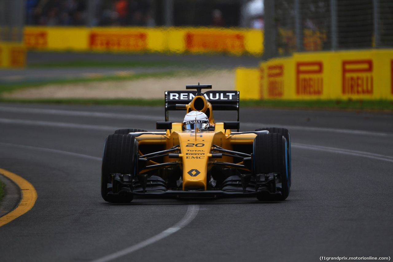 GP AUSTRALIA, 18.03.2016 - Prove Libere 1, Kevin Magnussen (DEN) Renault Sport F1 Team RS16