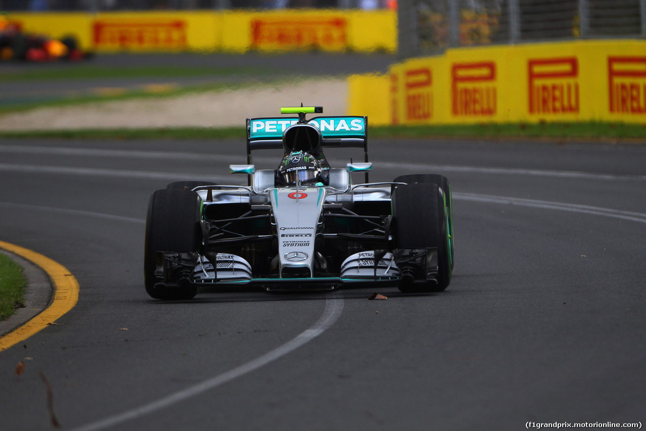 GP AUSTRALIA, 18.03.2016 - Prove Libere 1, Nico Rosberg (GER) Mercedes AMG F1 W07 Hybrid