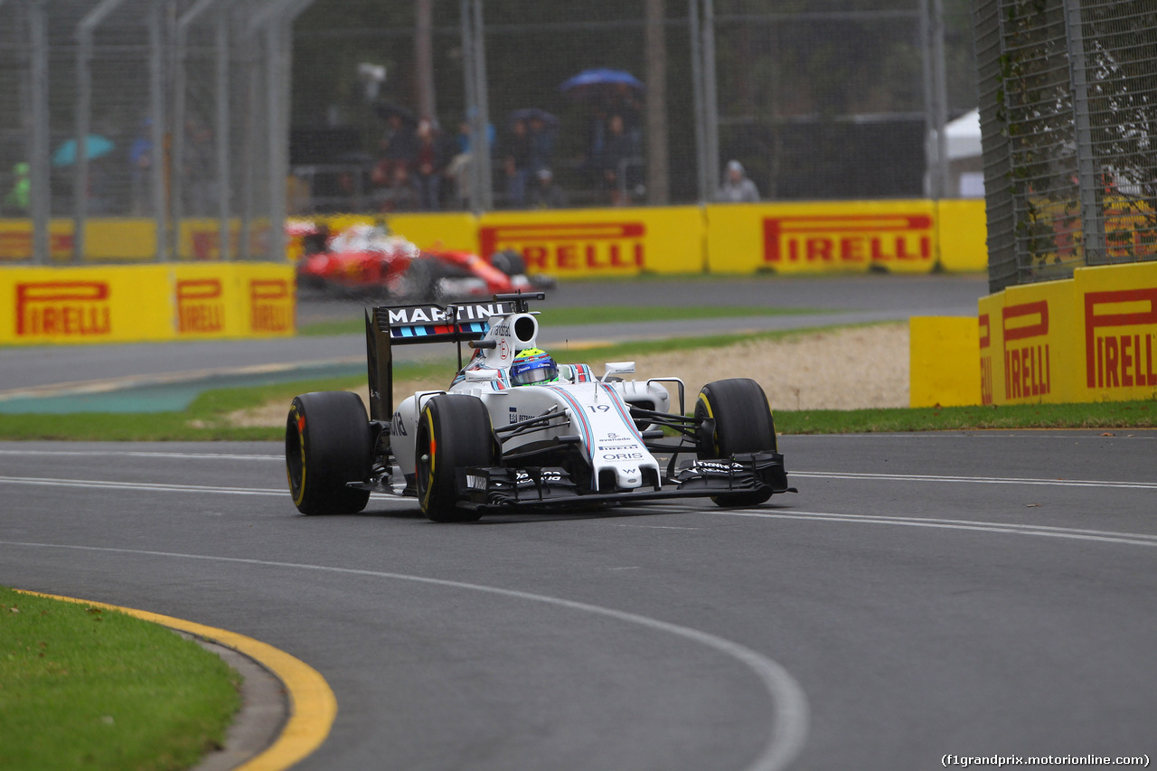 GP AUSTRALIA, 18.03.2016 - Prove Libere 1, Felipe Massa (BRA) Williams FW38