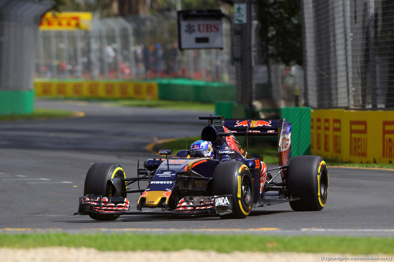 GP AUSTRALIA, 18.03.2016 - Prove Libere 1, Max Verstappen (NED) Scuderia Toro Rosso STR11