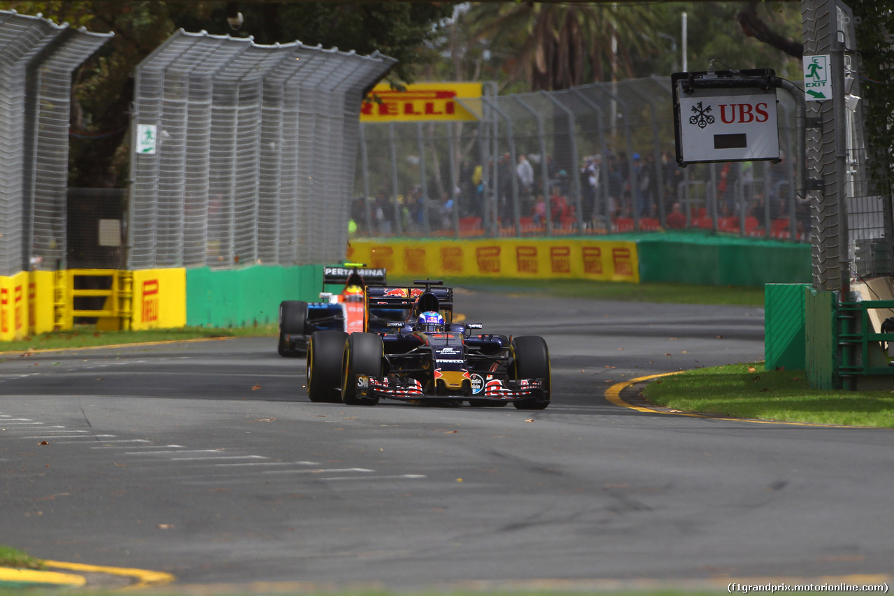 GP AUSTRALIA, 18.03.2016 - Prove Libere 1, Max Verstappen (NED) Scuderia Toro Rosso STR11