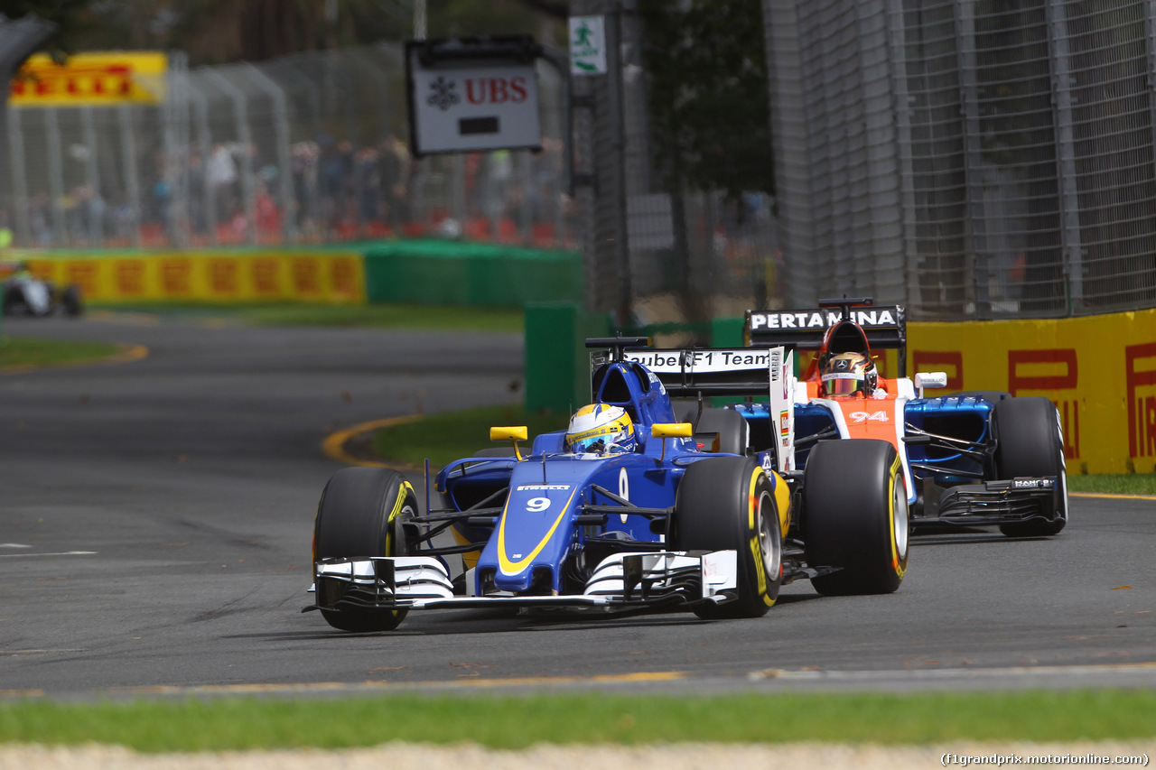 GP AUSTRALIA, 18.03.2016 - Prove Libere 1, Marcus Ericsson (SUE) Sauber C34