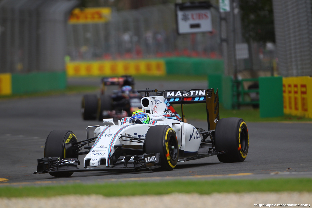 GP AUSTRALIA, 18.03.2016 - Prove Libere 1, Felipe Massa (BRA) Williams FW38