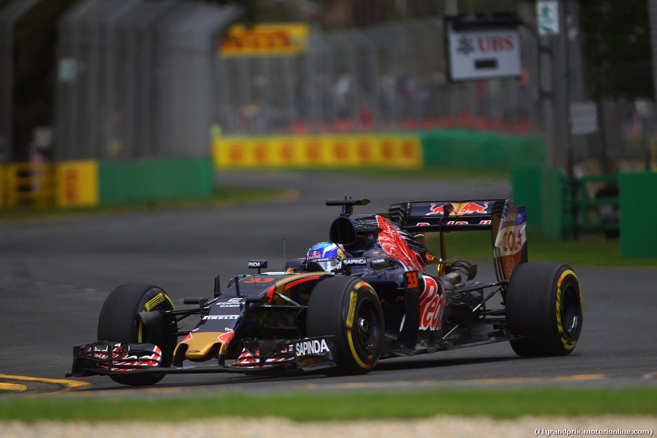 GP AUSTRALIA, 18.03.2016 - Prove Libere 1, Max Verstappen (NED) Scuderia Toro Rosso STR11