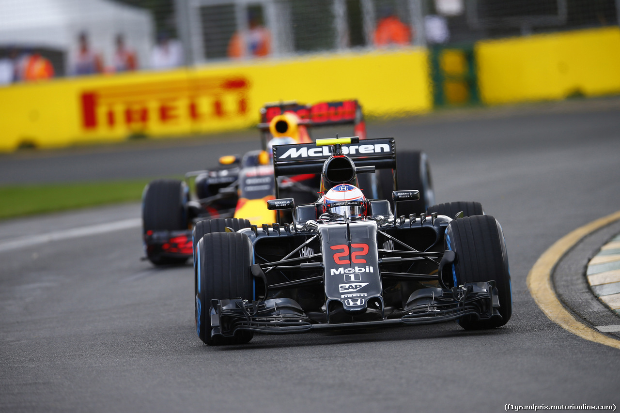 GP AUSTRALIA, 18.03.2016 - Prove Libere 1, Jenson Button (GBR)  McLaren Honda MP4-31