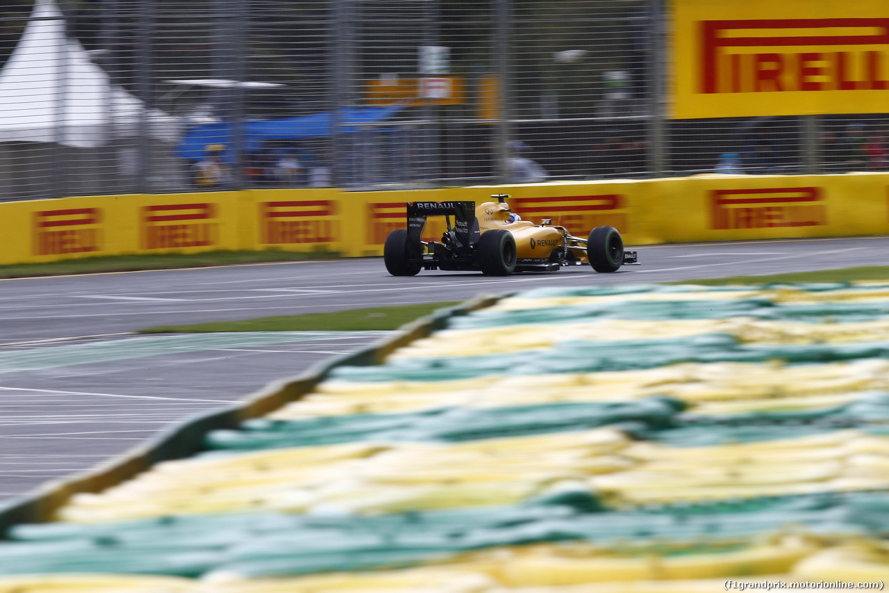 GP AUSTRALIA, 18.03.2016 - Prove Libere 1, Jolyon Palmer (GBR) Renault Sport F1 Team RS16