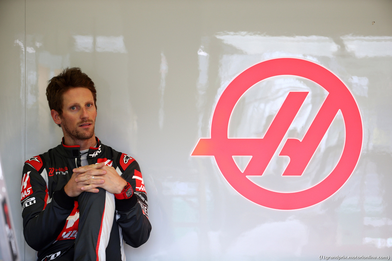 GP AUSTRALIA, 18.03.2016 - Prove Libere 1, Romain Grosjean (FRA) Haas F1 Team VF-16