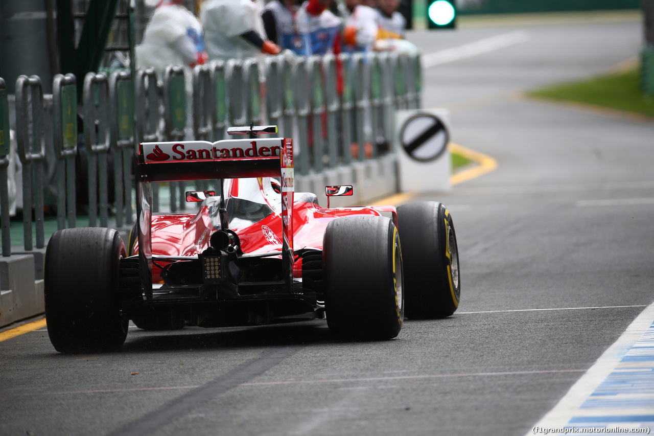 GP AUSTRALIA, 18.03.2016 - Prove Libere 1, Kimi Raikkonen (FIN) Ferrari SF16-H