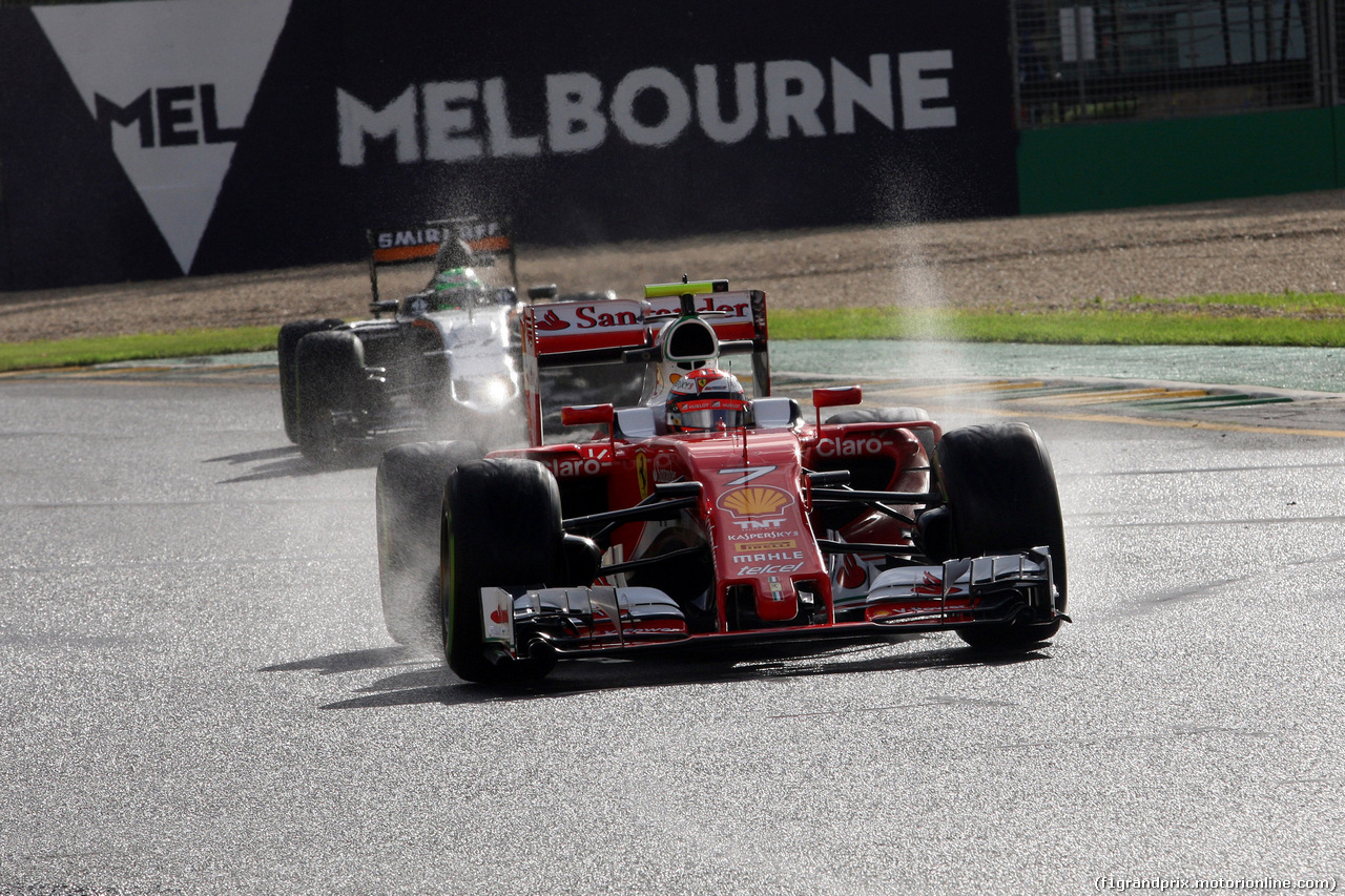 GP AUSTRALIA, 18.03.2016 - Prove Libere 2, Kimi Raikkonen (FIN) Ferrari SF16-H