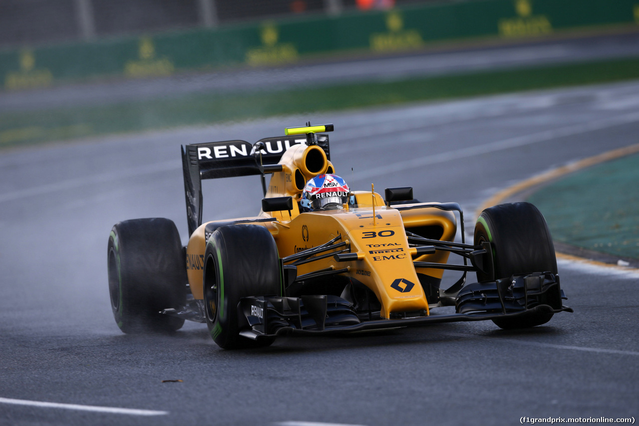 GP AUSTRALIA, 18.03.2016 - Prove Libere 2, Jolyon Palmer (GBR) Renault Sport F1 Team RS16