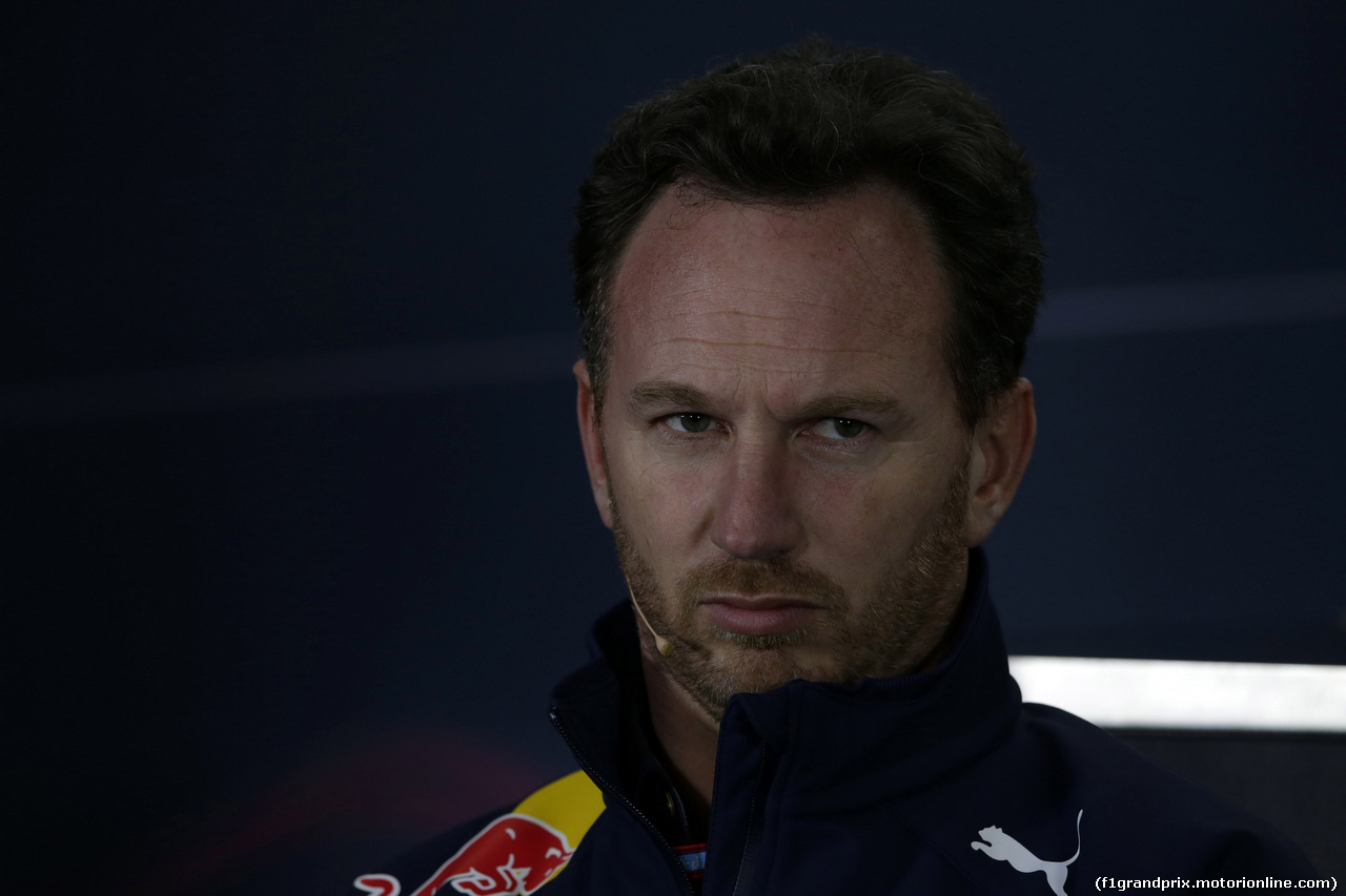 GP AUSTRALIA, 18.03.2016 - Conferenza Stampa, Christian Horner (GBR), Red Bull Racing, Sporting Director