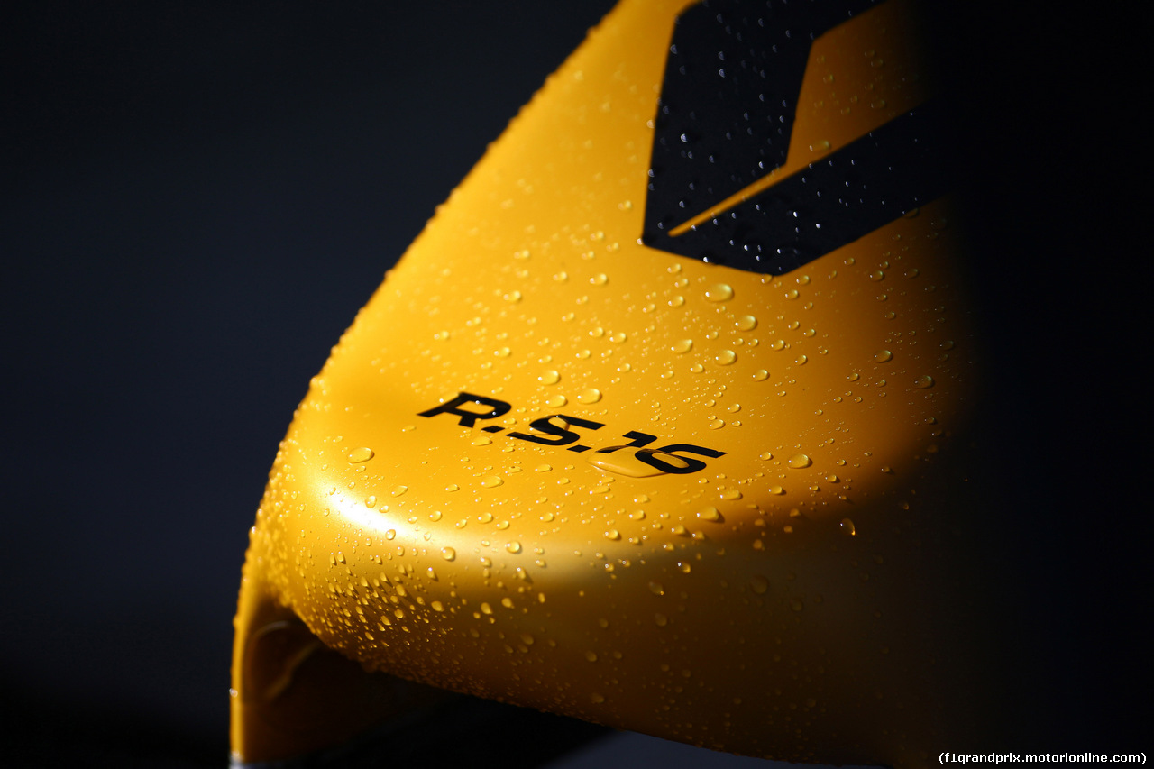 GP AUSTRALIA, 18.03.2016 - Prove Libere 2, Renault Sport F1 Team RS16, detail