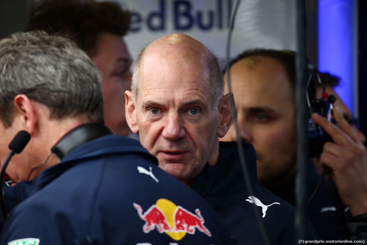 GP AUSTRALIA, 18.03.2016 - Prove Libere 2, Adrian Newey (GBR), Red Bull Racing , Technical Operations Director
