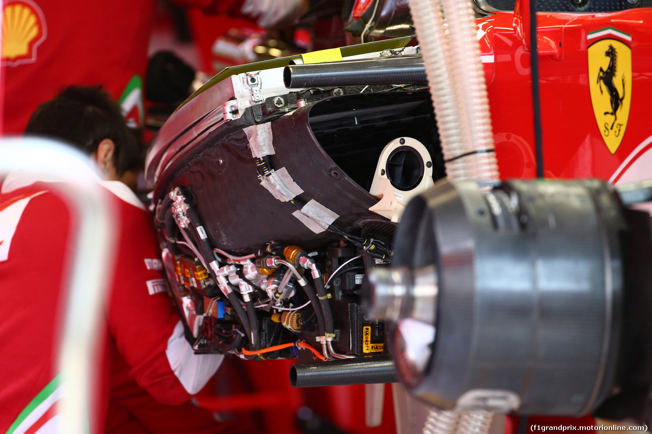 GP AUSTRALIA, 18.03.2016 - Prove Libere 2, Ferrari SF16-H, detail