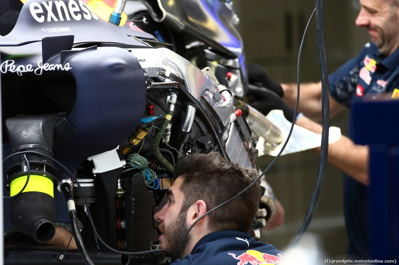 GP AUSTRALIA, 18.03.2016 - Prove Libere 2, Red Bull Racing RB12, detail