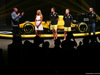 GP AUSTRALIA, (L to R): David Croft (GBR) Sky Sports Commentator; Ellie Jean Coffey (AUS) Pro Surfer; Jolyon Palmer (GBR) Renault Sport F1 Team; Kevin Magnussen (DEN) Renault Sport F1 Team; e Cyril Abiteboul (FRA) Renault Sport F1 Managing Director at the Renault Sport F1 Team RS16 livery reveal.
16.03.2016.