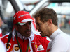 GP AUSTRALIA, 18.03.2016 - Free Practice 1, Marc Gene (ESP), Test Driver Ferrari e Sebastian Vettel (GER) Ferrari SF16-H