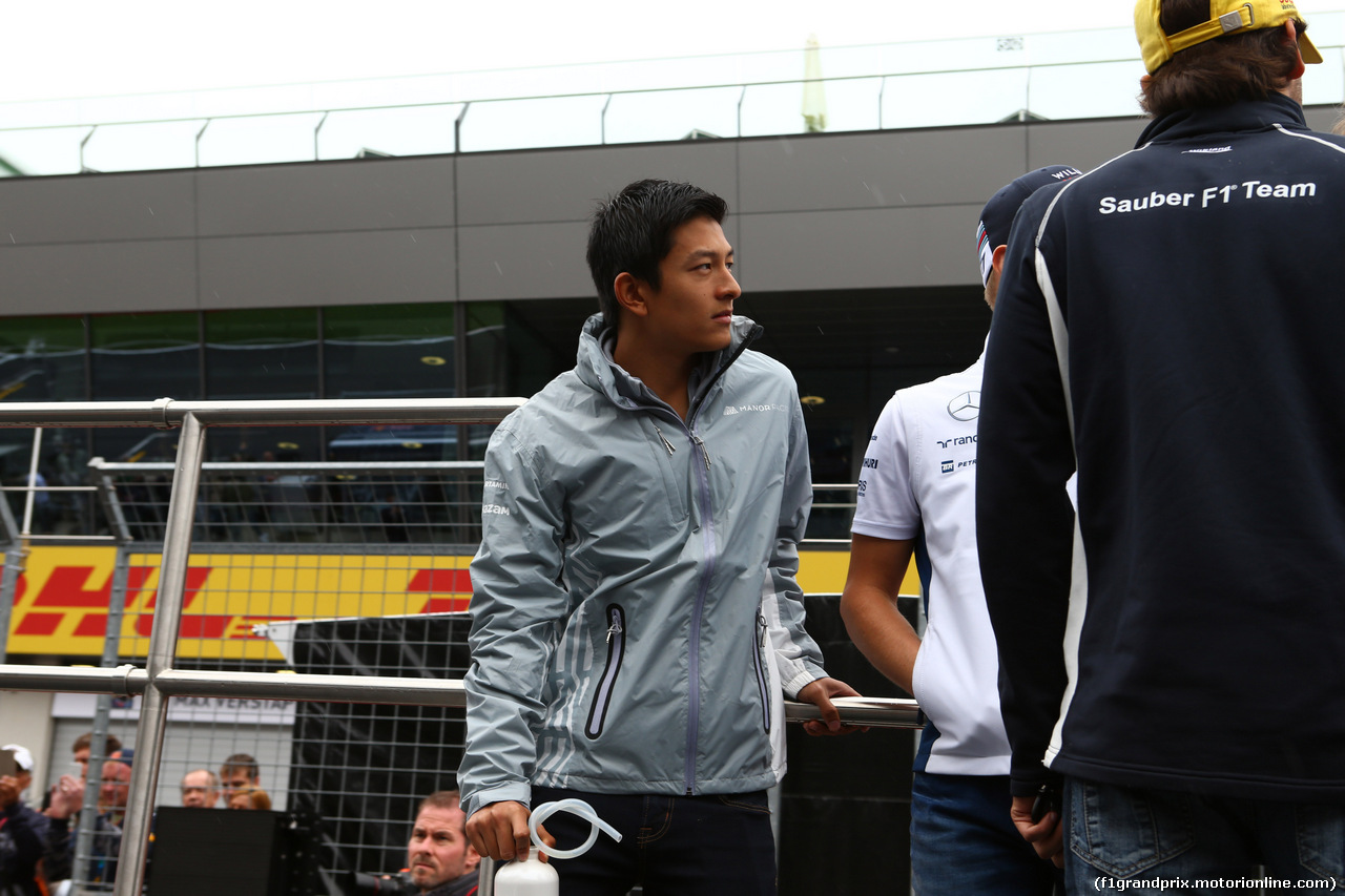 GP AUSTRIA, 03.07.2016 - Drivers Parade, Pascal Wehrlein (GER) Manor Racing MRT05