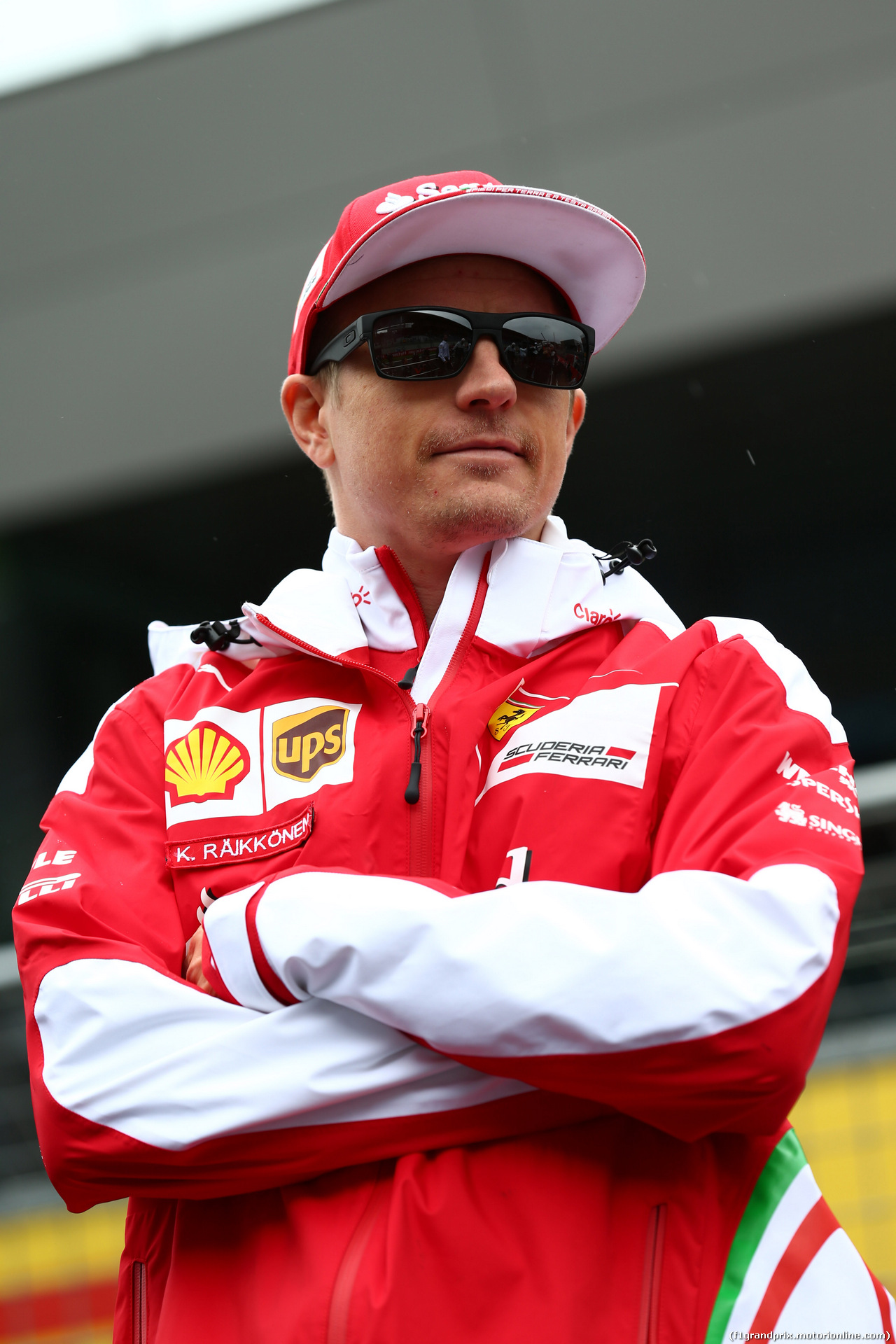 GP AUSTRIA, 03.07.2016 - Drivers Parade, Kimi Raikkonen (FIN) Ferrari SF16-H