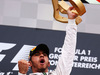 GP AUSTRIA, 03.07.2016 - Gara, Gara winner Lewis Hamilton (GBR) Mercedes AMG F1 celebrates on the podium.