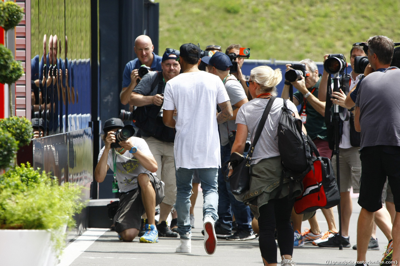 GP AUSTRIA, 30.06.2016- Lewis Hamilton (GBR) Mercedes AMG F1 W07