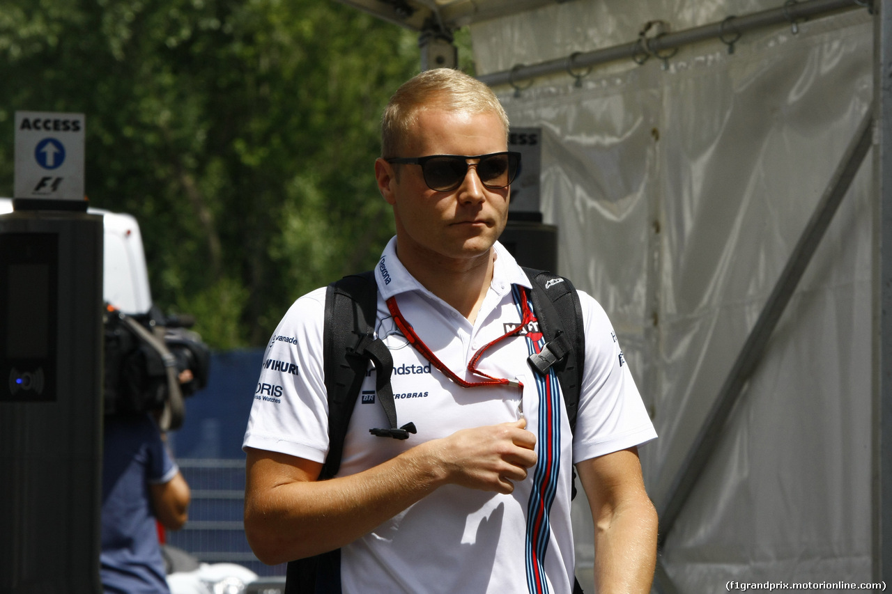GP AUSTRIA, 30.06.2016- Valtteri Bottas (FIN) Williams F1 Team FW38