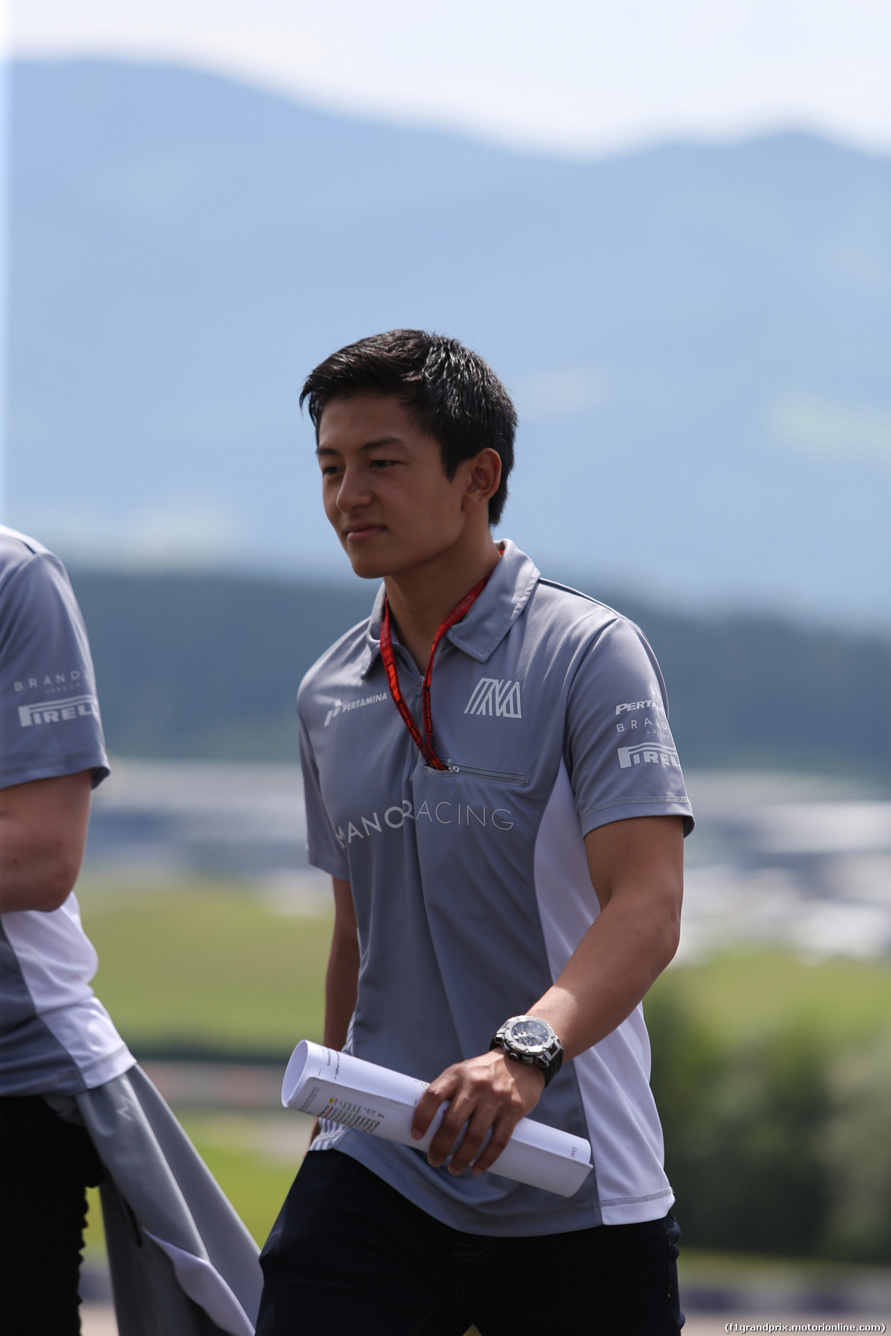 GP AUSTRIA, 30.06.2016- Rio Haryanto (IDN) Manor Racing MRT MRT05 walking on the track