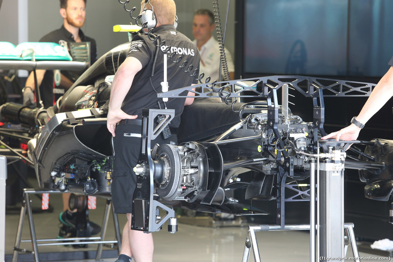 GP AUSTRIA, 30.06.2016- Mercedes AMG F1 W07 Tech Detail