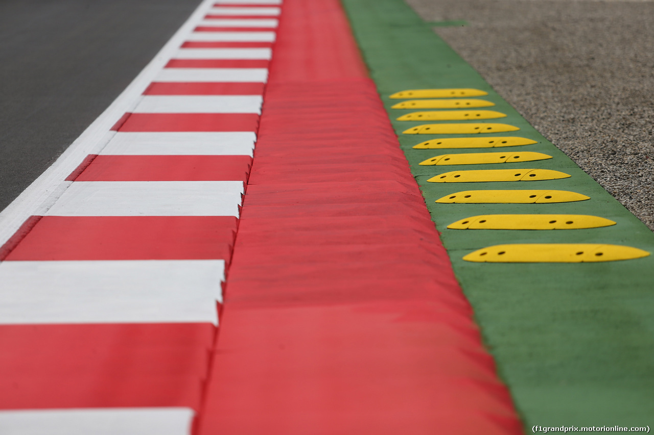 GP AUSTRIA, 30.06.2016- Curbs
