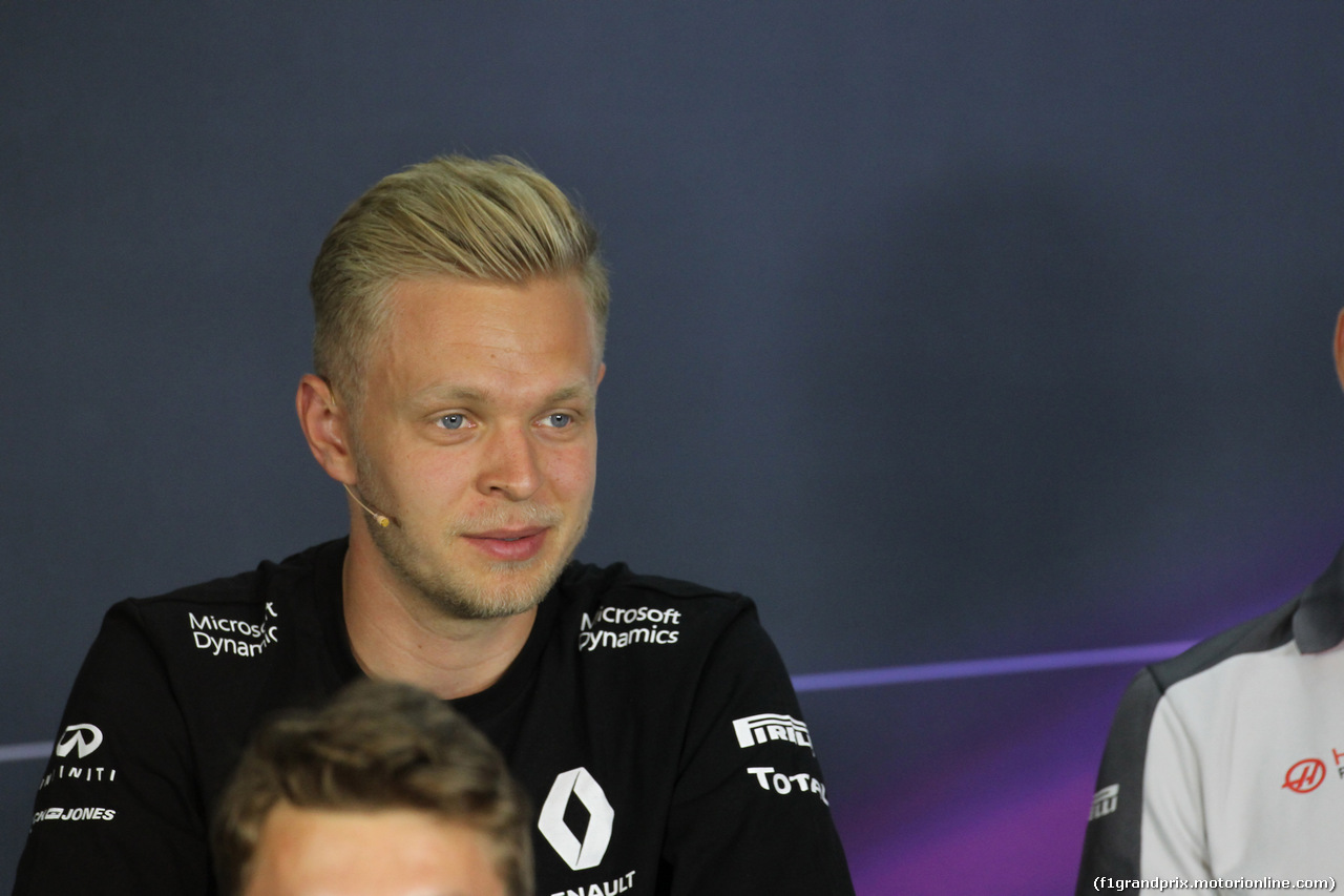 GP AUSTRIA, 30.06.2016-  Giovedi' Press Conference, Kevin Magnussen (DEN) Renault Sport F1 Team RS16