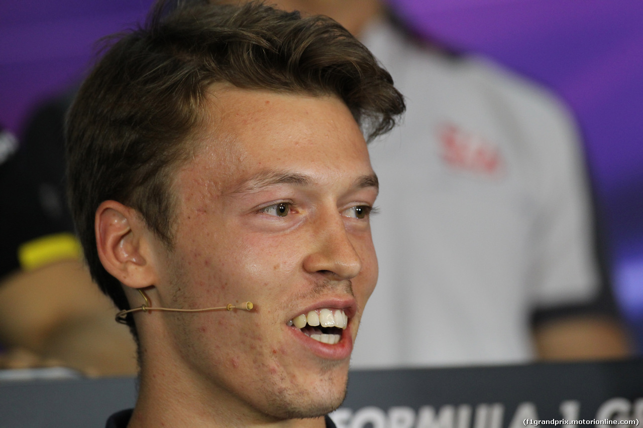GP AUSTRIA, 30.06.2016- Giovedi' Press Conference, Daniil Kvyat (RUS) Scuderia Toro Rosso STR11