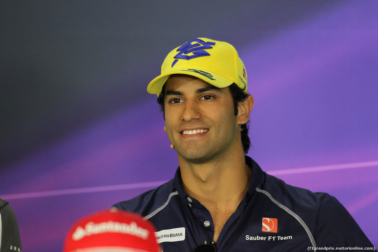GP AUSTRIA, 30.06.2016-Giovedi' Press Conference, Felipe Nasr (BRA) Sauber C35