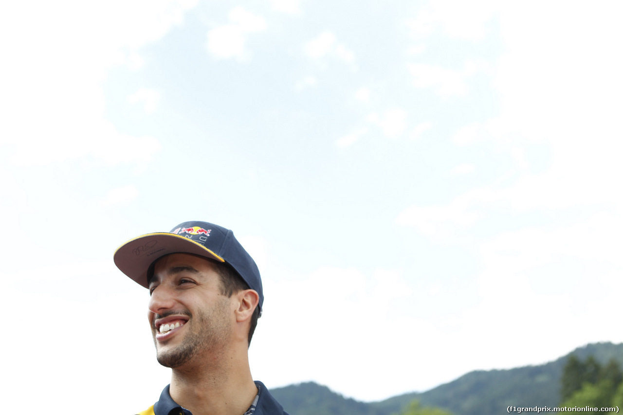 GP AUSTRIA, 30.06.2016- Daniel Ricciardo (AUS) Red Bull Racing RB12