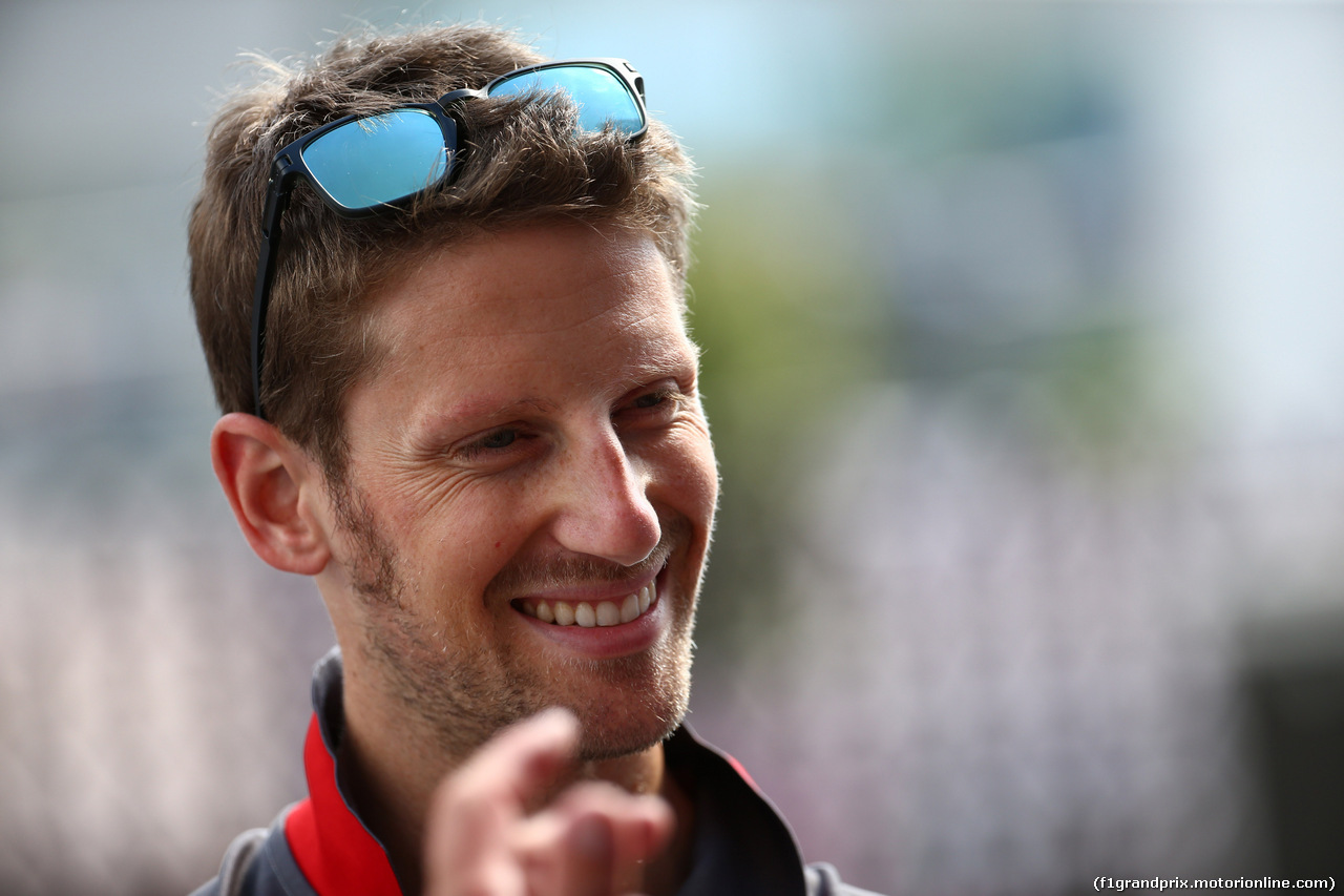 GP AUSTRIA, 30.06.2016- Romain Grosjean (FRA) Haas F1 Team VF-16