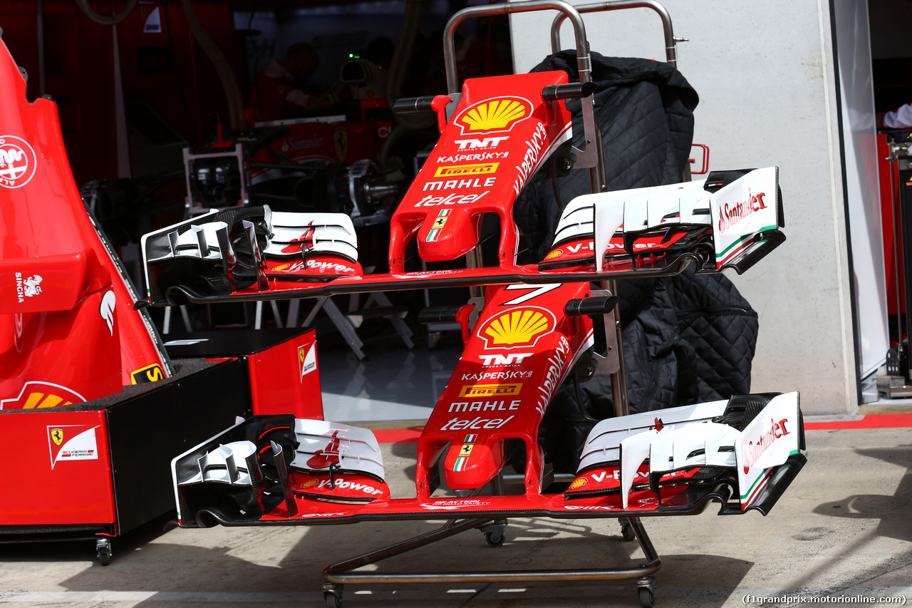 GP AUSTRIA, 30.06.2016- Ferrari SF16-H Frontal Wing