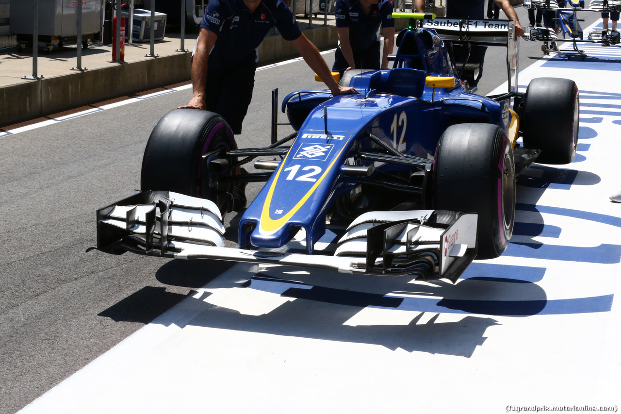 GP AUSTRIA, 30.06.2016- Sauber F1 Team C35