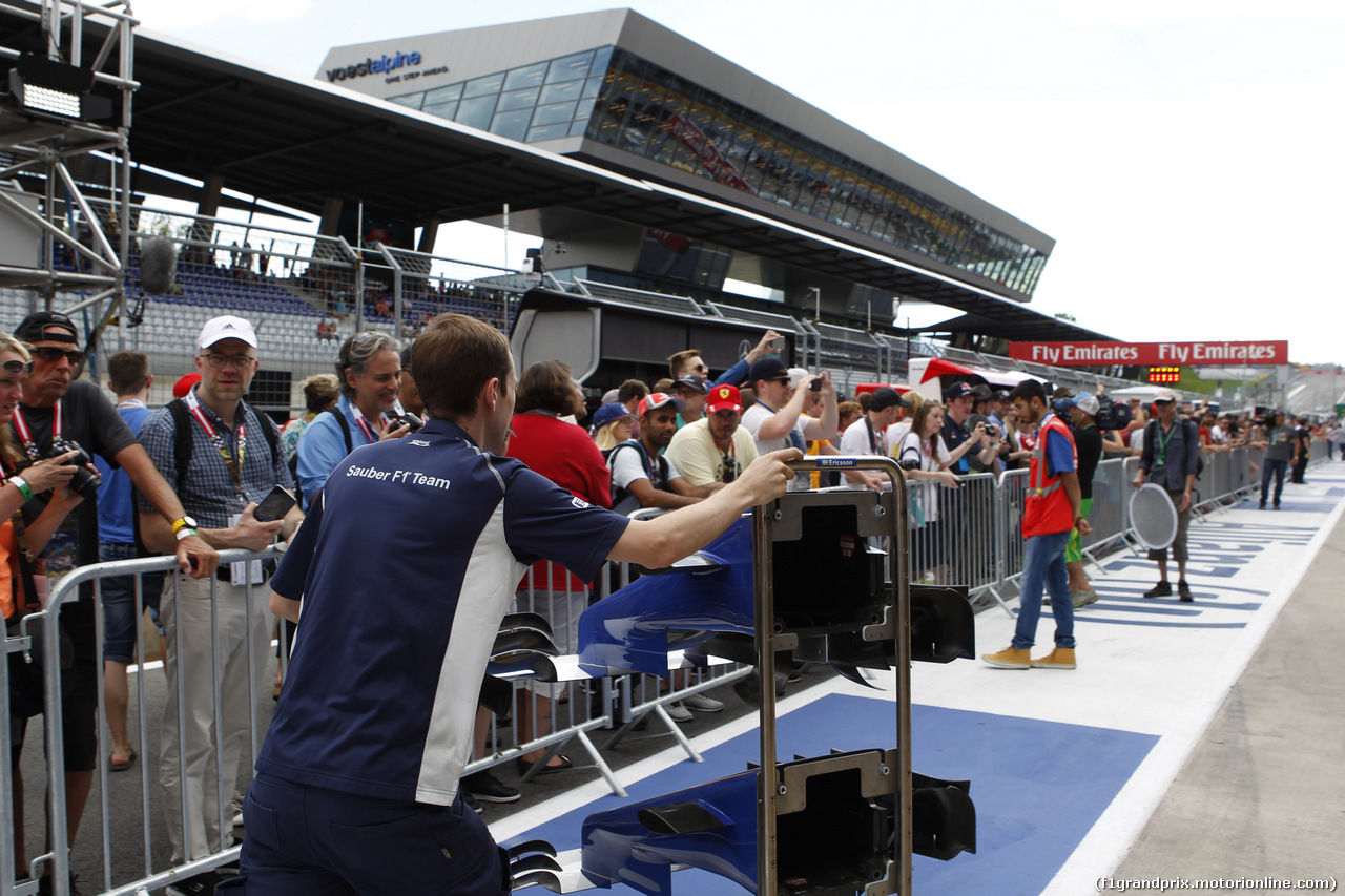GP AUSTRIA, 30.06.2016- Atmosphere