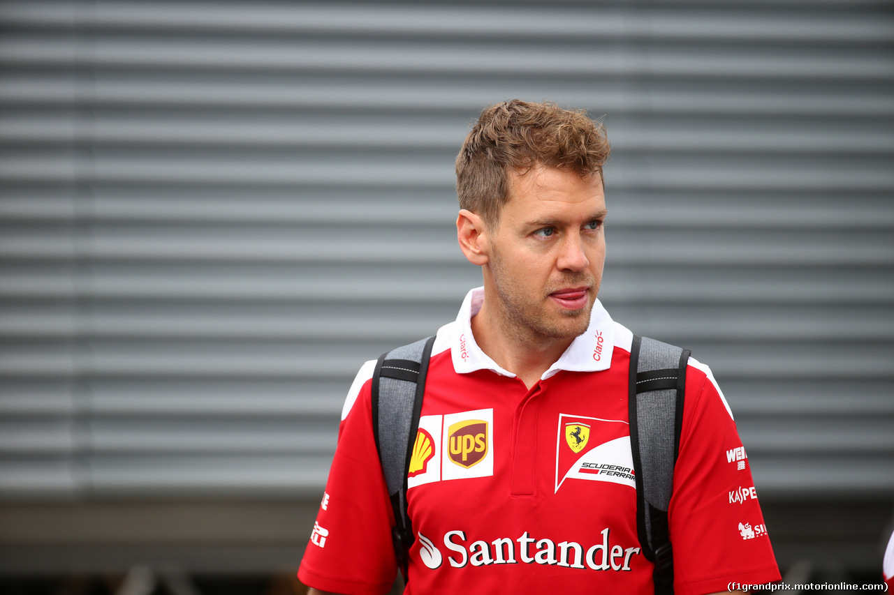 GP AUSTRIA, 01.07.2016 - Sebastian Vettel (GER) Ferrari SF16-H