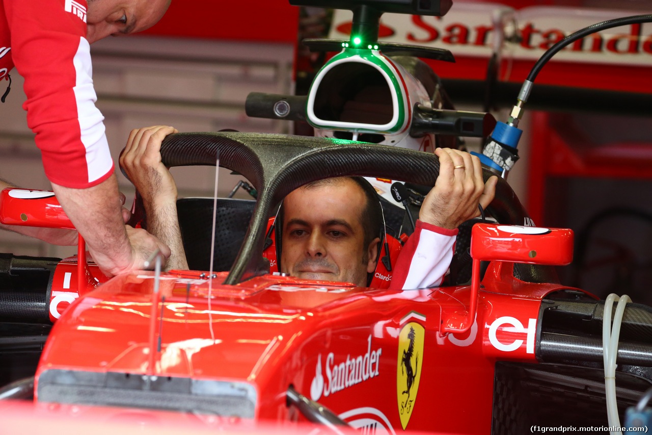 GP AUSTRIA, 01.07.2016 - Ferrari SF16-H, testing the Halo devise