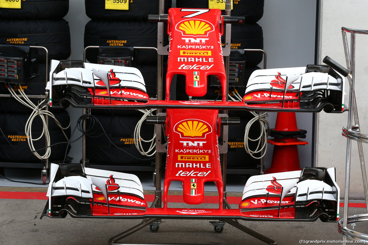 GP AUSTRIA, 01.07.2016 - Ferrari SF16-H, Front Wing