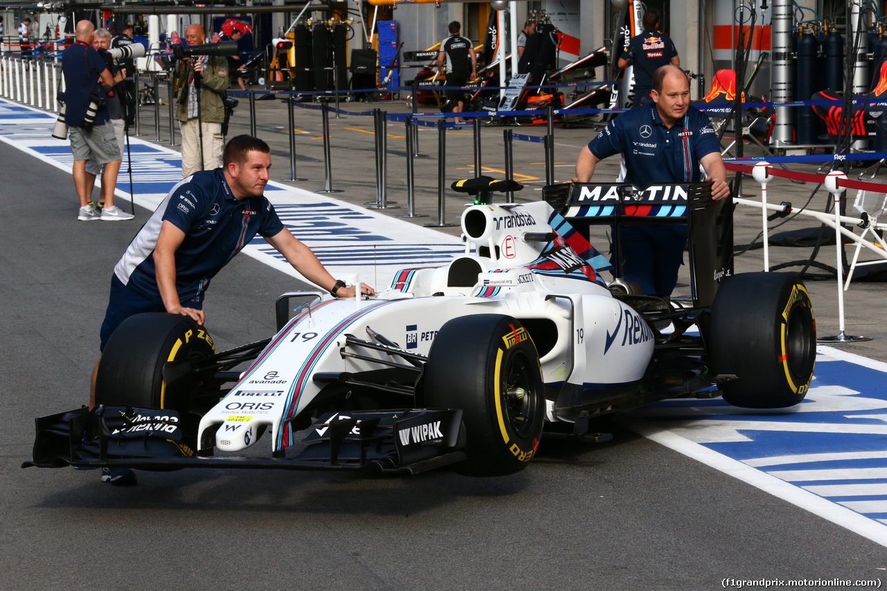 GP AUSTRIA, 01.07.2016 - Williams F1 Team FW38