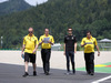 GP AUSTRIA, 30.06.2016- Jolyon Palmer (GBR) Renault Sport F1 Team RS16 walking on the track