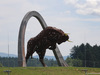 GP AUSTRIA, 30.06.2016- Sculpture of a Redbull Logo Bull