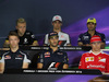 GP AUSTRIA, 30.06.2016- Giovedi' Press Conference, lower row, L to R Daniil Kvyat (RUS) Scuderia Toro Rosso STR11, Daniel Ricciardo (AUS) Red Bull Racing RB12, Kimi Raikkonen (FIN) Ferrari SF16-H, upper row L to R Kevin Magnussen (DEN) Renault Sport F1 Team RS16, Esteban Gutierrez (MEX) Haas F1 Team VF-16 e Felipe Nasr (BRA) Sauber C35